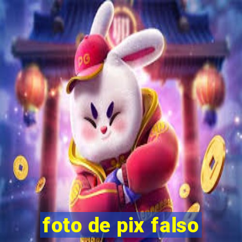 foto de pix falso